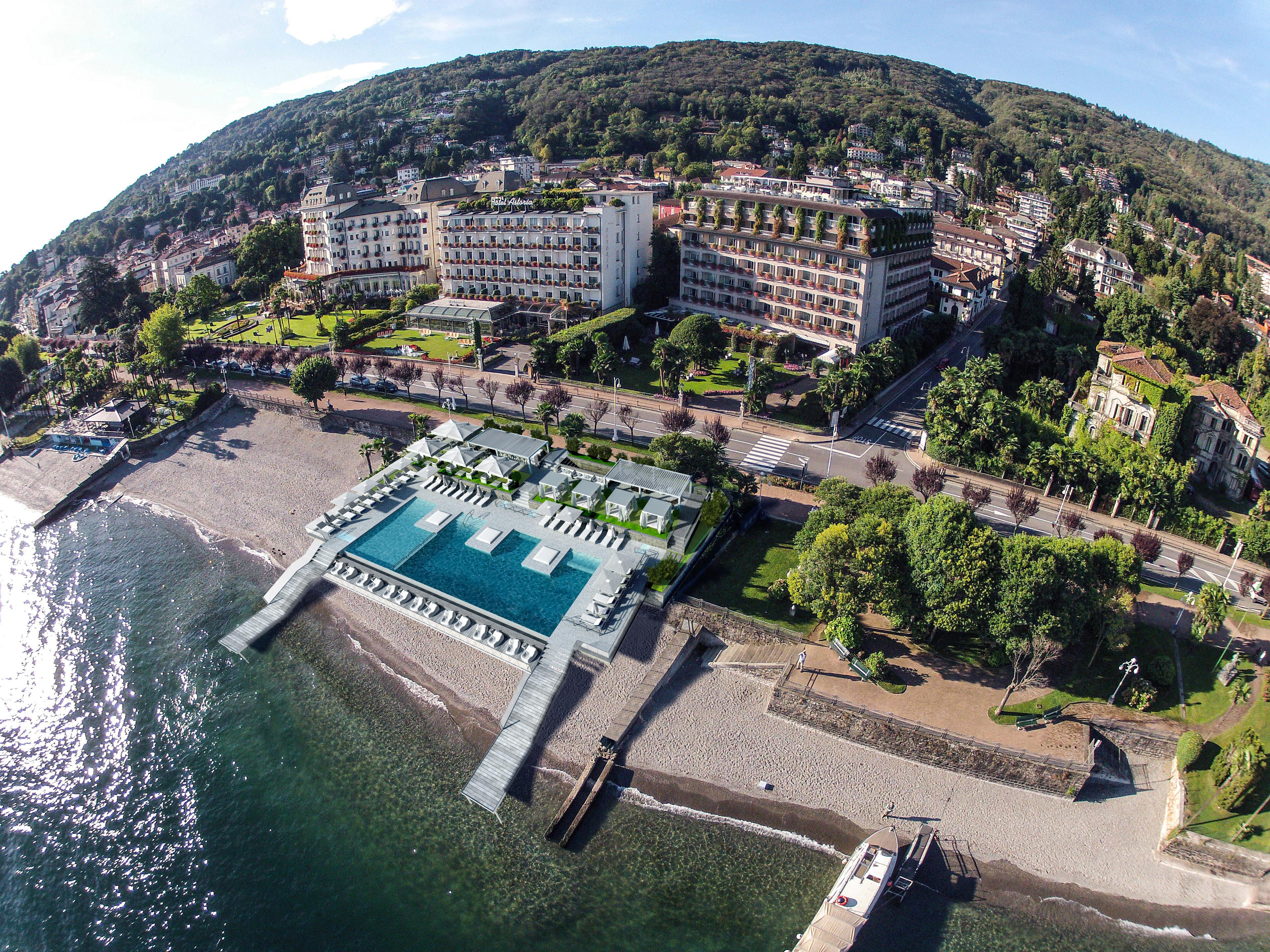 Hotel La Palma Stresa Exteriér fotografie